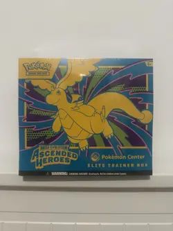 Pokemon TCG Ascended Heroes Pokemon Center Elite Trainer Box ETB | Small Rip - Image 1