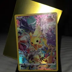 Pokemon Pikachu Secret Rare Full Art Holo 160/159 Scarlet & Violet TCG - Image 1