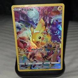 Pokemon Pikachu Secret Rare Full Art Holo 160/159 Scarlet & Violet TCG - Image 2