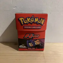 Pokemon TCG Team Rocket Deck Box Vintage BD152-0328 - Image 1