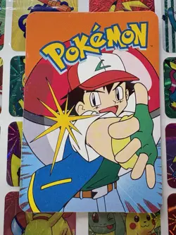 Pokemon 151 Vintage Pocket Monsters Vending HOLO Prism Sticker 2000 Nintendo - Image 4