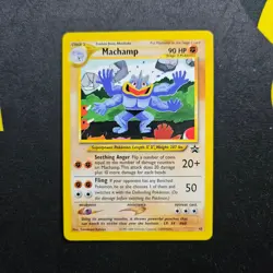 Pokemon Machamp BLACK STAR 43 - WOTC PROMO - League 2002 - Image 1