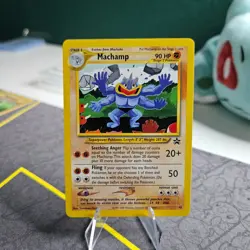 Pokemon Machamp BLACK STAR 43 - WOTC PROMO - League 2002 - Image 4