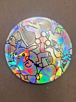 Pokemon Battle Academy COIN Charizard Pikachu Mewtwo Jumbo Foil Coin!! - Image 2