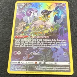 🔥 Pokemon Mew GG10/GG70 Crown Zenith Galarian Gallery Holo Ultra Rare Basic 🔥 - Image 1