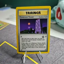 Pokemon Tower BLACK STAR 42 - WOTC PROMO - League 2002 - Image 4