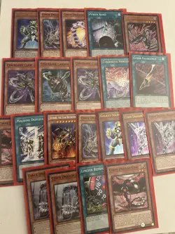 Yu-Gi-Oh! Cyber Dragon Deck Core + Extra Deck - Infinity, Almiraj, Sieger - NM - Image 2