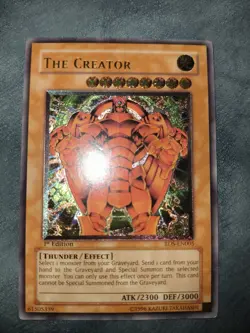 Yugioh! The Creator 1st edition Ultimate Rare RDS-EN005 no ldd lob - Image 1