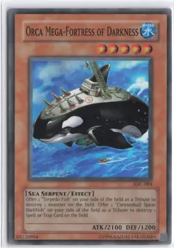 Yugioh - Orca Mega-Fortress of Darkness IOC-084 Unlimited - Invasion of Chaos - Image 1