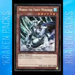 YUGIOH Mobius the Frost Monarch (PSR) SBC2-ENI21 1ST EDITION Near Mint - Image 1