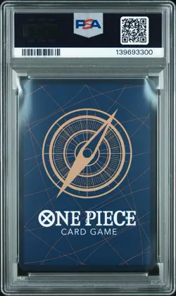 2025 One Piece OP12 EN 3rd Anniversary Silver #093 Marshall D. Teach PSA 10 GEM - Image 2