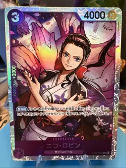 Nico Robin ST26-003 Super Rare Starter Deck 26 One Piece Mint NM - Image 1