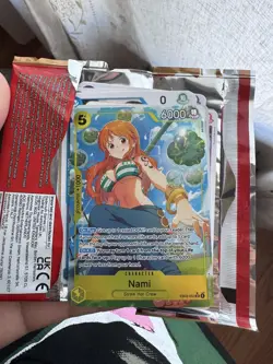 One Piece Nami EB03-053 (Alt Art) SR* Extra Booster: Heroines Edition ENGLISH - Image 1