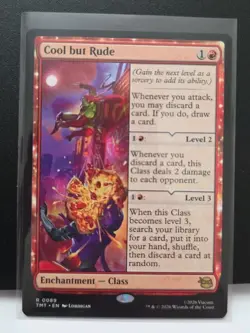 MTG Tmnt * Cool But Rude * #0089 Rare - Image 3