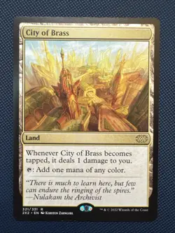 MTG City of Brass - Double Masters 2022 (2X2) NM - Image 1