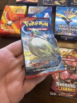 Pokemon Card TCG Lot factory Sealed Primal Clash & Shining Legends Booster Packs - Image 3