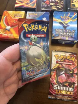 Pokemon Card TCG Lot factory Sealed Primal Clash & Shining Legends Booster Packs - Image 5