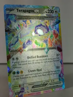 Terapagos ex - Double Rare - Stellar Crown - POKEMON 128/142 -L1 - Image 2