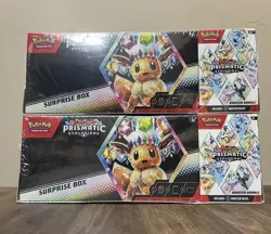 Pokemon Prismatic Evolutions Surprise Box & Booster Bundle Sams Club - LOT OF 2 - Image 1