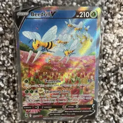 Pokemon Beedrill V Ultra Rare Full Art Holo 161/189 Astral Radiance - Image 1