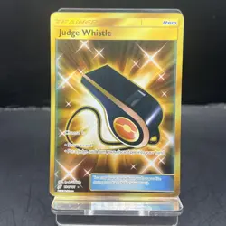 Judge Whistle - Pokemon TCG Team Up -194/181 - NM - Image 1