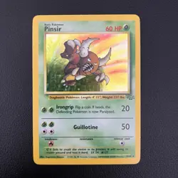 Pokemon TCG Pinsir Jungle 9/64 Holo Rare - LP - Image 1