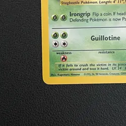 Pokemon TCG Pinsir Jungle 9/64 Holo Rare - LP - Image 5