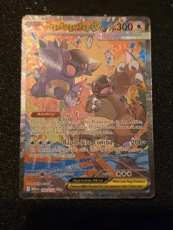 Mega Kangaskhan ex 182/132 Pokemon Mega Evolution Special Illustration Rare - Image 1