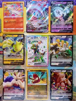 Pokemon TCG: Random Binder Collection Lot IR AR Full Art VSTAR Holo Rares Promo - Image 5
