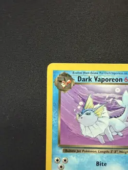 Pokemon TCG - Dark Vaporeon 45/82 - Team Rocket - LP - Image 4