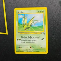 Pokemon Scyther BLACK STAR 45 - WOTC PROMO - League 2002 - Image 1
