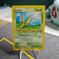 Pokemon Scyther BLACK STAR 45 - WOTC PROMO - League 2002 - Image 4