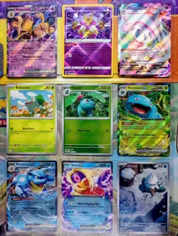 Pokemon TCG: Mixed Binder Collection Random Lot IR AR Full Art VSTAR Promo Holo - Image 5