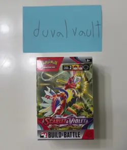 Pokemon TCG Scarlet & Violet Base Set Build & Battle Box New Factory Sealed - Image 1