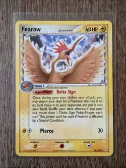 Pokemon TCG Fearow (Delta Species) 18/100 Crystal Guardians Regular - Image 1