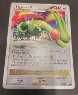 Pokemon TCG Flygon Lv. X World Championship 2009 Singles 105/111 NM - Image 1