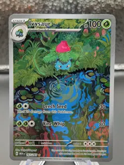 Pokemon TCG 151 Bulbasaur, Ivysaur And Venusaur EX 198 all 3 English - Image 5