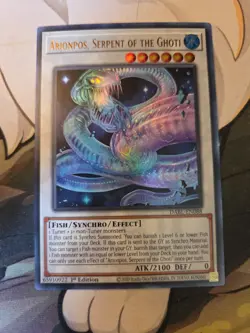 Yugioh! Arionpos, Serpent of the Ghoti - 1st Ed Ultra Rare - DABL-EN088 - NM - Image 1