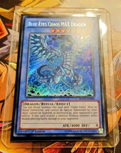 Blue-Eyes Chaos MAX Dragon (Secret Rare) - MVP1-ENS04 - Yu-Gi-Oh TCG - Image 2