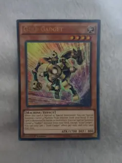 YUGIOH GOLD GADGET ULTRA RARE MVP1-EN018 1ST EDITION - Image 1