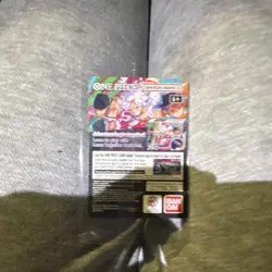 Bandai Namco One Piece CCG Monkey D. Luffy US Voyage Promo Full Art Holo Card - Image 2