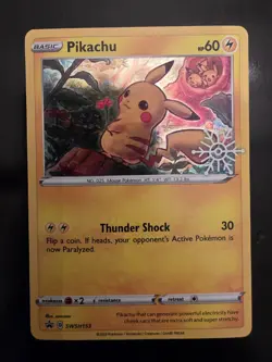 Pikachu - (Holiday Calendar) SWSH153: Sword & Shield Promo Cards Holo - Image 1