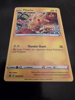 Pikachu - (Holiday Calendar) SWSH153: Sword & Shield Promo Cards Holo - Image 2