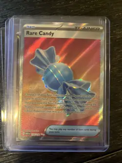 Pokemon TCG Mega Evolution Trainer Holo Card 175/132 Rare Candy - Image 1