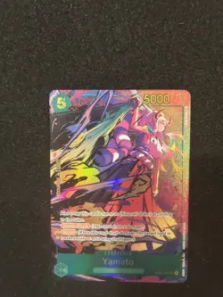 One Piece Card Game Yamato OP01-121 SEC Secret Parallel English ROMANCE DAWN - Image 1