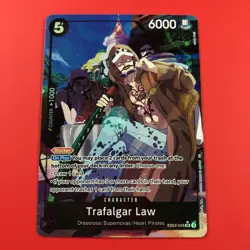 One Piece CCG | (Trafalgar Law | EB02-045) | SR Alt Art Rare English Card TCG - Image 1