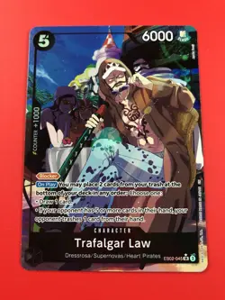 One Piece CCG | (Trafalgar Law | EB02-045) | SR Alt Art Rare English Card TCG - Image 3