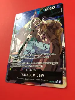 One Piece CCG | (Trafalgar Law | EB02-045) | SR Alt Art Rare English Card TCG - Image 4