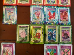 Lot of 34/48 Digimon Taco Bell Metal Cards, Includes 31 Duplicates, Digivices - Image 4