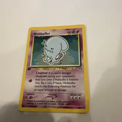 Wobbuffet Neo Discovery 1st Edition 16/75 Holo Pokemon Card - Image 1